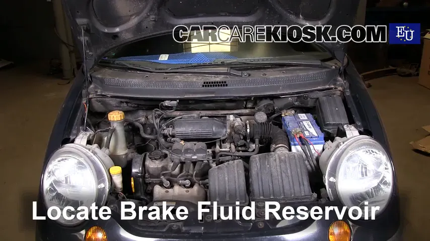 2001 Daewoo Matiz SE 0.8L 3 Cyl. Brake Fluid Add Fluid
